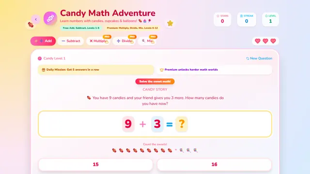 Math Fun Game cover